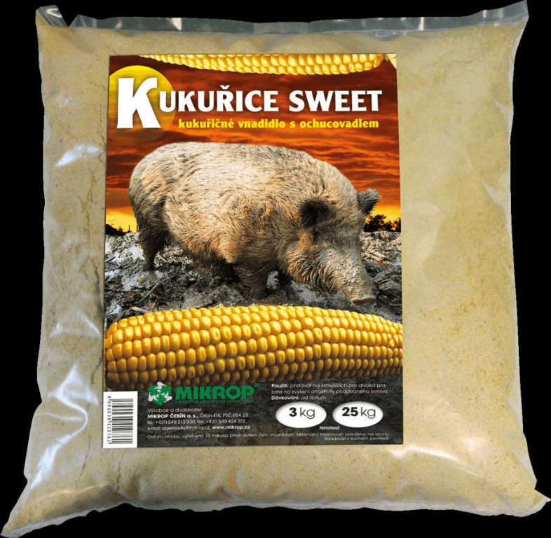Kukuřice sladká ( sweet ) 3 kg