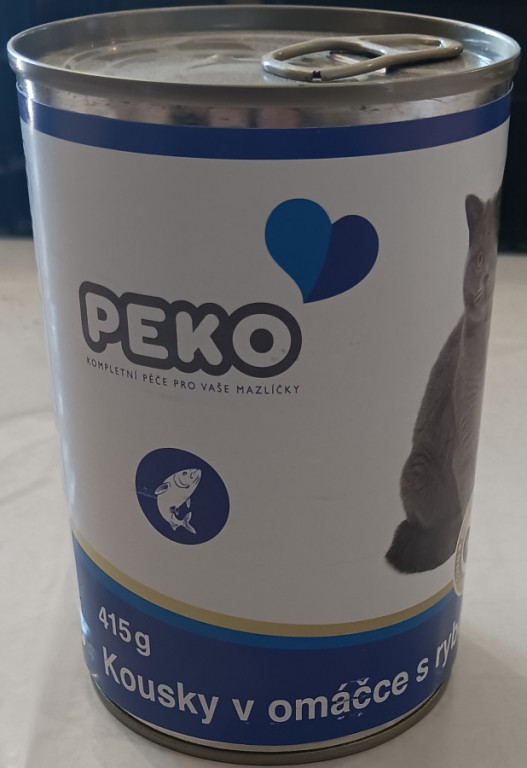 Konzerva PEKO pro kočky ryba 415g